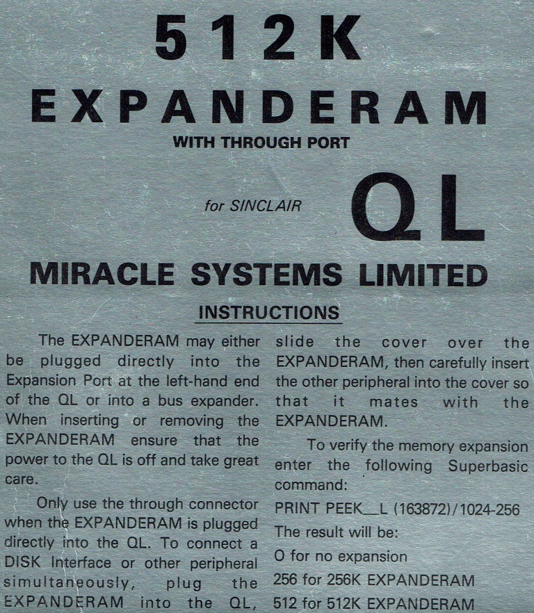QL-Expander-RAM